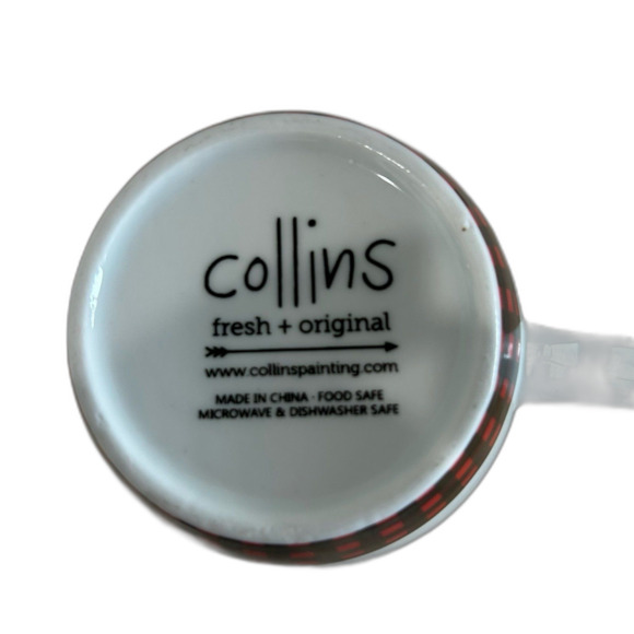 Collin’s “It’s the most wonderful time of the year”  Ceramic Mug LNWOT - Picture 6 of 8